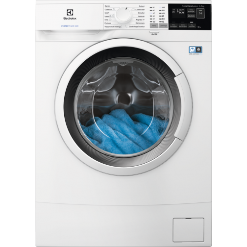 מכונת כביסה Electrolux EW6S7244WM ‏7 ‏ק"ג אלקטרולוקס
