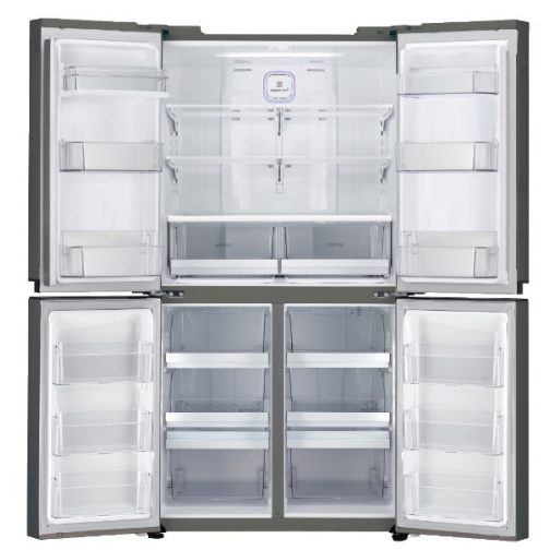 ⁦מקרר ‏מקפיא תחתון LG GRB708XL ‏676 ‏ליטר⁩ – תמונה ⁦2⁩