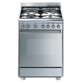 ‏תנור משולב כיריים Smeg SSA60MX9