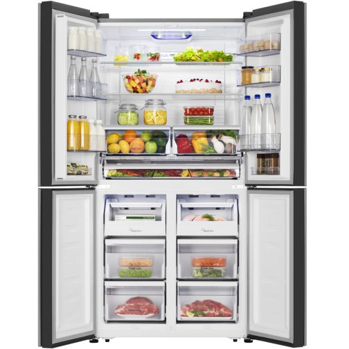 ⁦מקרר ‏מקפיא תחתון hisense RQ68WC4SHAB ‏581 ‏ליטר הייסנס⁩ – תמונה ⁦2⁩