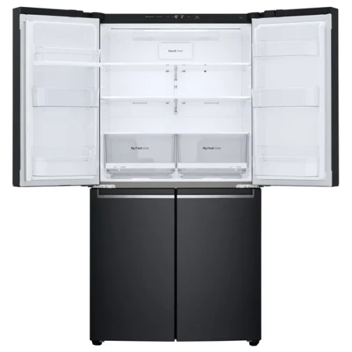 ⁦מקרר ‏מקפיא תחתון LG GRB718MB ‏601 ‏ליטר⁩ – תמונה ⁦2⁩
