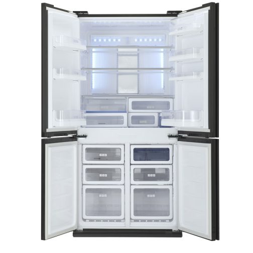 ⁦מקרר ‏מקפיא תחתון Sharp SJR8810 ‏610 ‏ליטר שארפ⁩ – תמונה ⁦2⁩