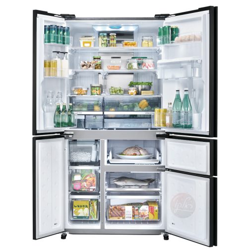 ⁦מקרר ‏מקפיא תחתון Sharp SJR9733SL ‏661 ‏ליטר שארפ⁩ – תמונה ⁦2⁩