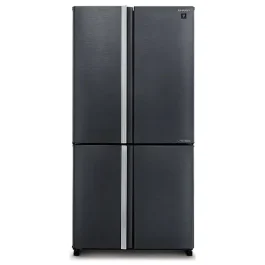 מקרר 4 דלתות נפח 608 ליטר SJ-9160SL שארפ SHARP נירוסטה מושחרת