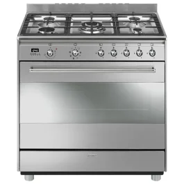 ‏תנור משולב כיריים Smeg SSA91MAX9