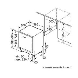 מדיח כלים ‏רחב Bosch SMV2ITX23E בוש