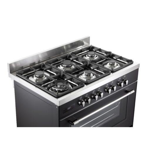 ⁦‏תנור משולב כיריים Delonghi PRO966MA דה לונגי⁩ – תמונה ⁦2⁩