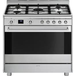 תנור משולב כיריים מבית SMEG סמאג דגם SSA91MAX2