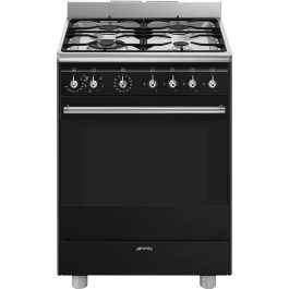 ‏תנור משולב כיריים Smeg SSA60MBL2