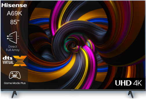 טלוויזיה Hisense 85A69K 4K ‏85 ‏אינטש הייסנס