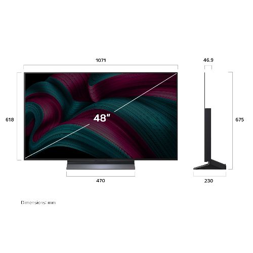 טלוויזיה LG OLED48C56LA – תמונה 2